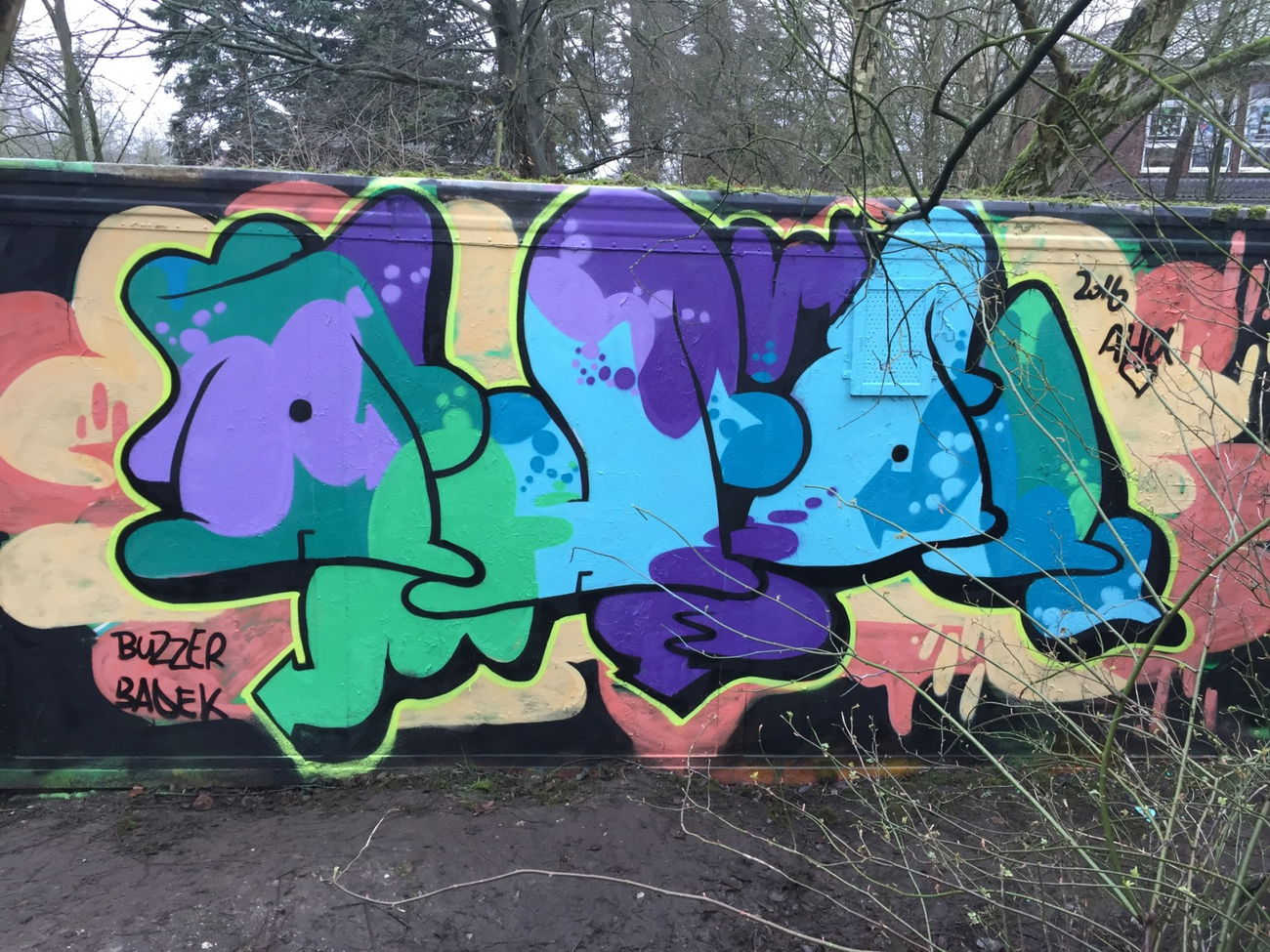 Graffiti Wall - Photo by ahoi - Ahoi