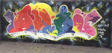 Graffiti Wall - Photo by ahoi - Ahoi (2018)