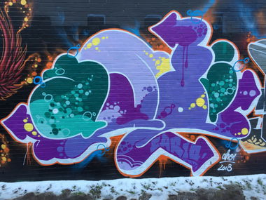 Graffiti Wall - Photo by ahoi - Ahoi (2018)