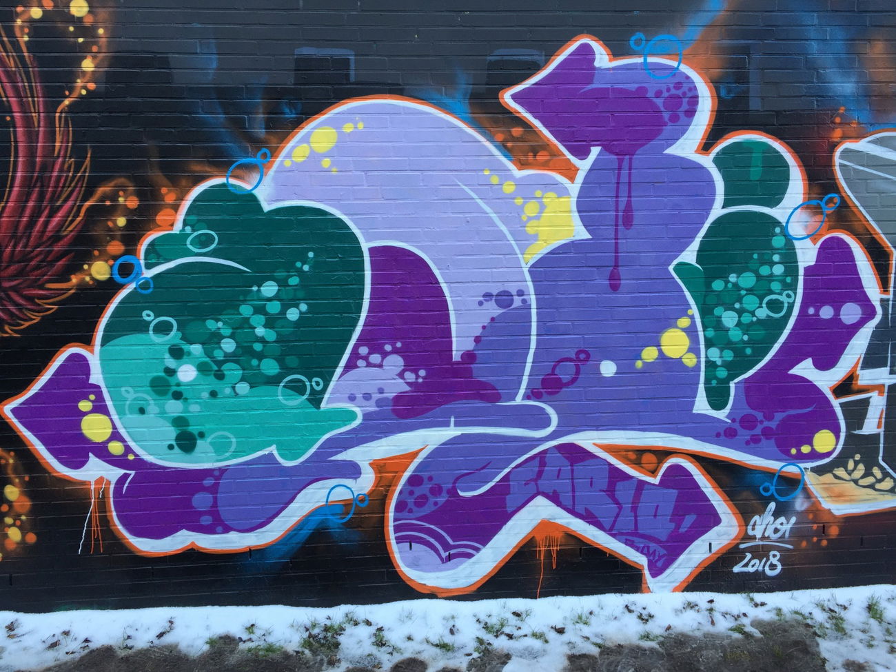 Graffiti Wall - Photo by ahoi - Ahoi (2018)