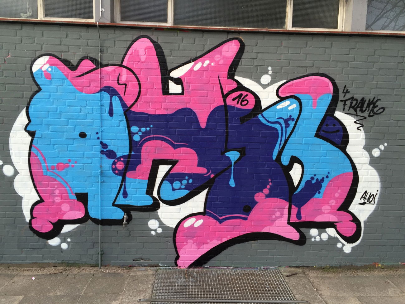 Graffiti Wall - Photo by ahoi - Ahoi (2016)