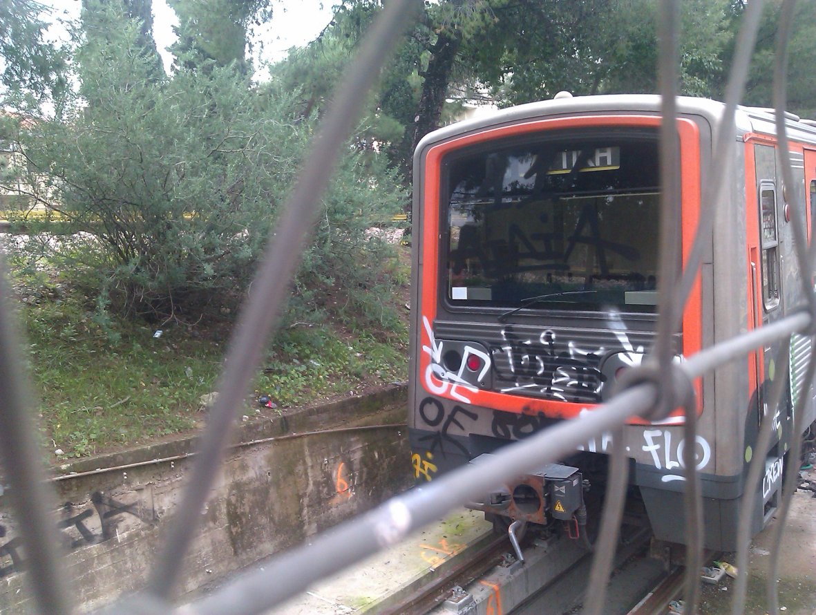 Graffiti Train - Photo by aidiacrew