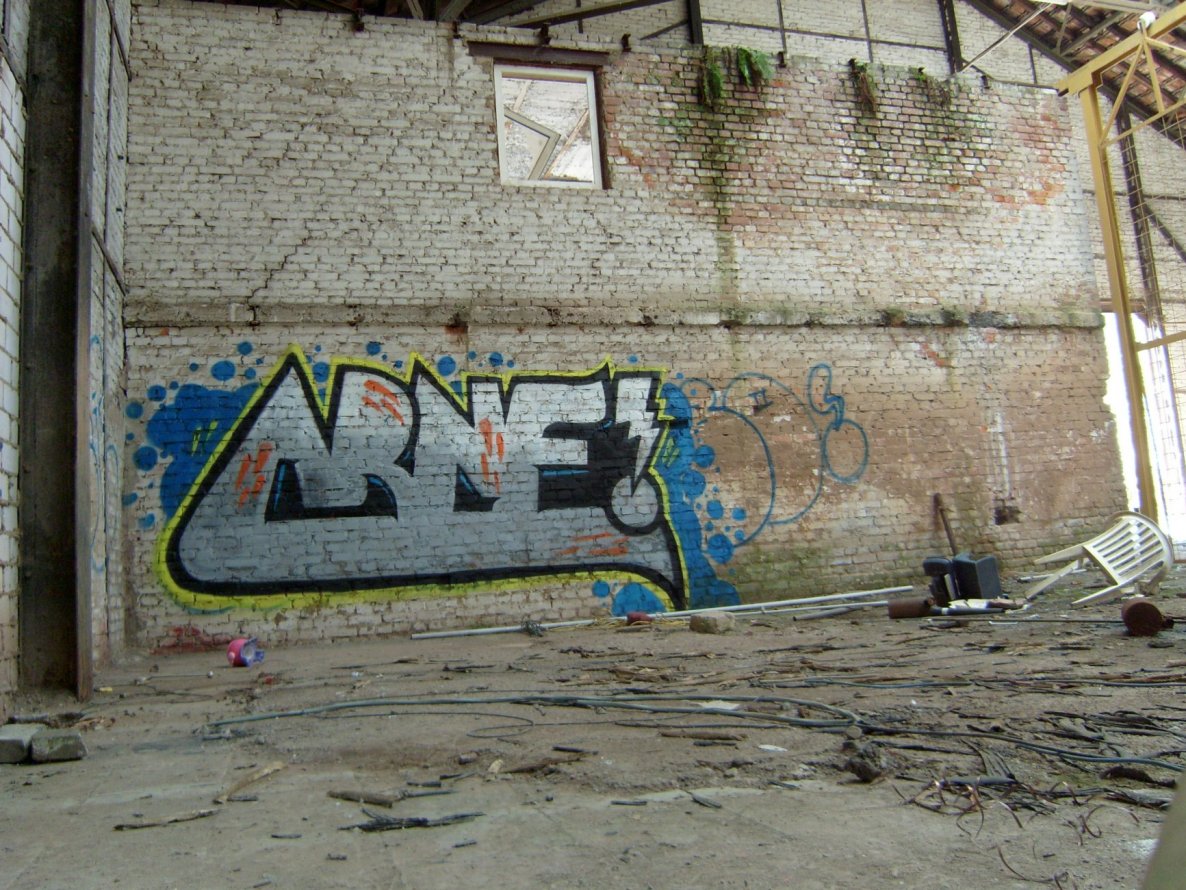 Graffiti Wall in Saarbrücken - Photo by aikelneyd - Arne, Saarbrücken, Saarland (2013)