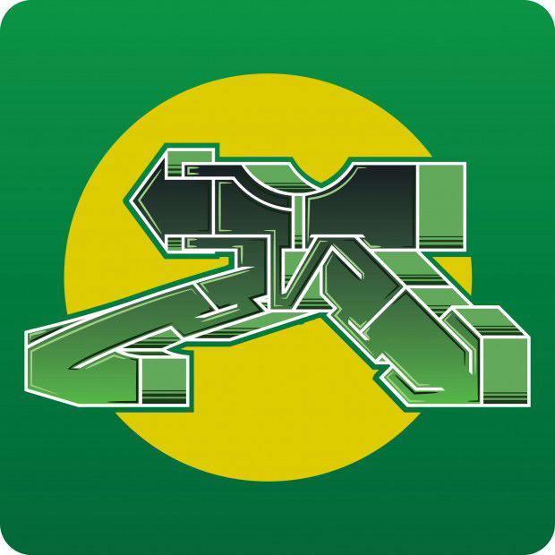 Graffiti Sketch in Svetlogorsk - Photo by aikonev - digital (2013)