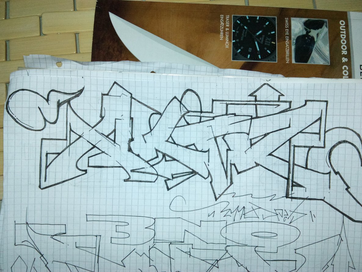 Graffiti Sketch - Photo by akacier44 - FRS, 94, AKIR