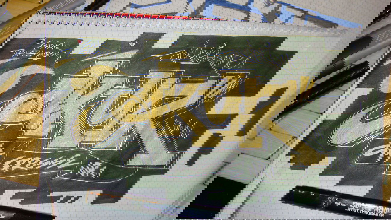 Graffiti Sketch - Photo by akacier44 - FRS, 94, AKIR