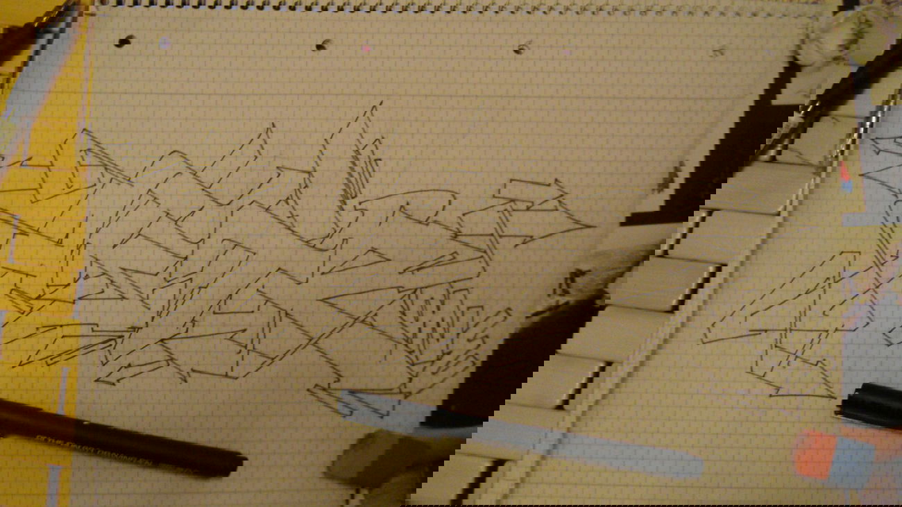 Graffiti Sketch - Photo by akacier44 - FRS, 94, AKIR