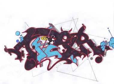 Graffiti Sketch - Photo by aker156 (2013)