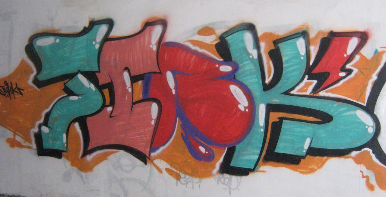 Graffiti Wall - Photo by akno (2013)