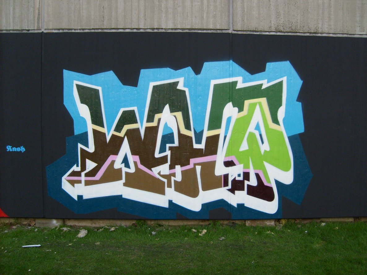 Graffiti Wall in Dortmund - Photo by alcapone - why
