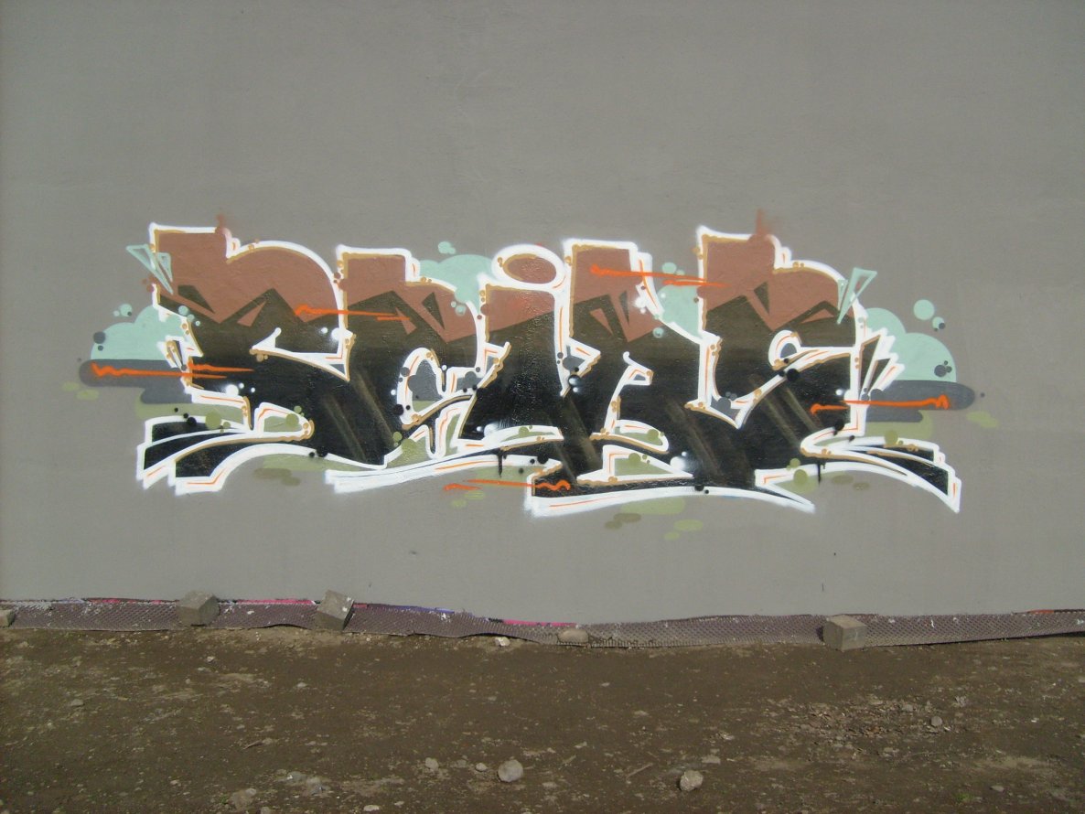 Graffiti Wall in Dortmund - Photo by alcapone - scibe