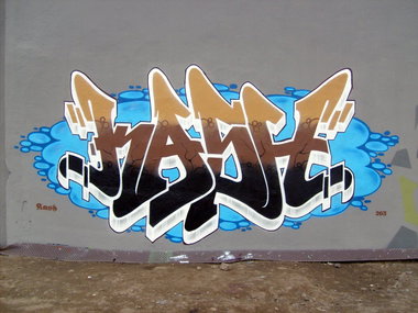 Graffiti Wall in Dortmund - Photo by alcapone - kash