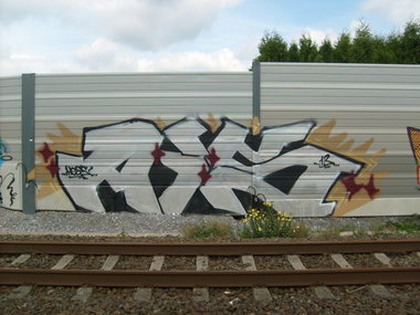 Graffiti Bombing in Dortmund - Photo by alcapone - ais
