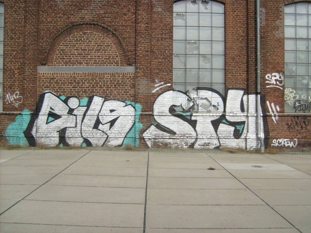Graffiti Bombing in Dortmund - Photo by alcapone - bils, spy