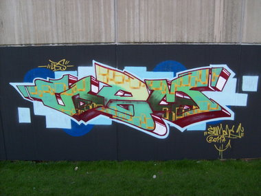 Graffiti Wall in Dortmund - Photo by alcapone - sem