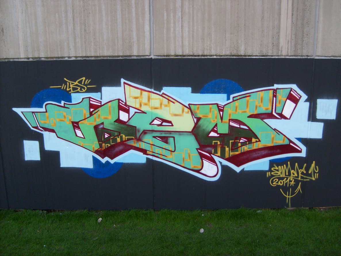 Graffiti Wall in Dortmund - Photo by alcapone - sem
