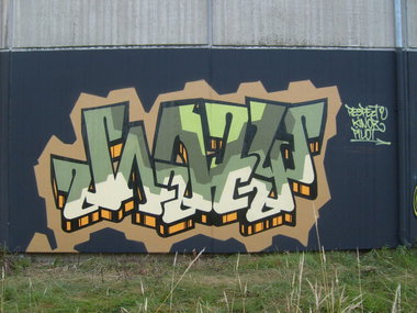 Graffiti Wall in Dortmund - Photo by alcapone - why