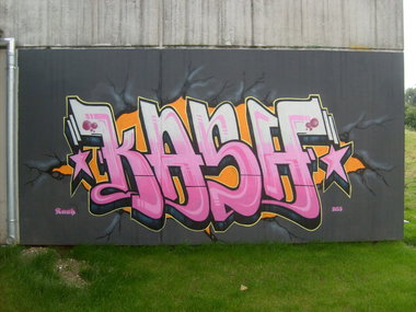 Graffiti Wall in Dortmund - Photo by alcapone - kash