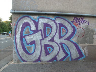 Graffiti Wall in Dortmund - Photo by alcapone - gbr, fancy, baser