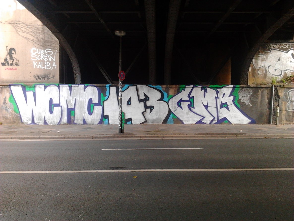 Graffiti Bombing in Dortmund - Photo by alcapone - wcmc, 143, cmb