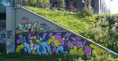 Graffiti Wall in Dortmund - Photo by alcapone - acme