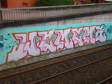 Graffiti Bombing in Dortmund - Photo by alcapone - wcmcmb, wcmc, cmb