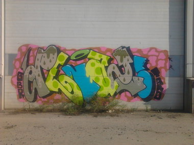 Graffiti Wall in Dortmund - Photo by alcapone - penat, gbr, tako