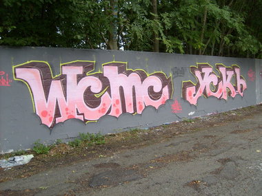 Graffiti Wall in Dortmund - Photo by alcapone - wcmc, yckb