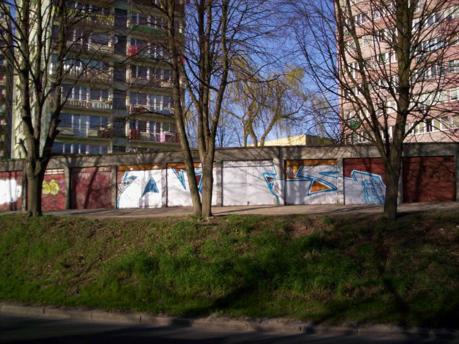 Graffiti Wall in Szczecin - Photo by alcer