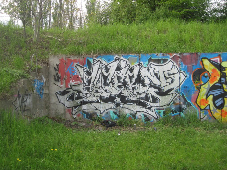Graffiti Wall in Szczecin - Photo by alcer