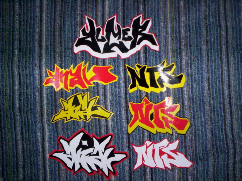 Graffiti Sketch in Szczecin - Photo by alcer - .