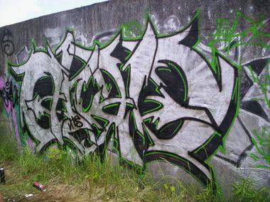 Graffiti Wall in Szczecin - Photo by alcer