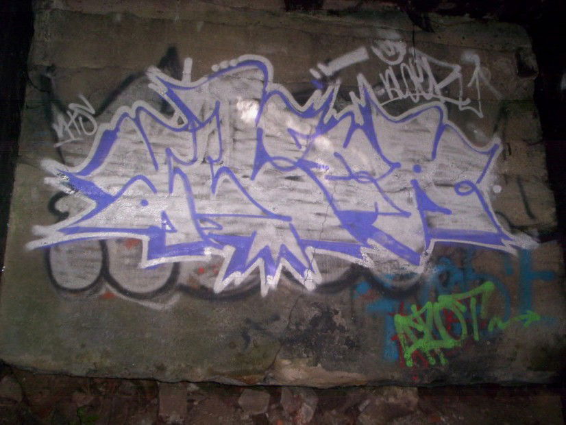 Graffiti Bombing - Photo by alcer