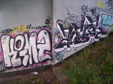 Graffiti Bombing - Photo by alcer (2013)