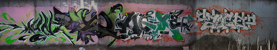 Graffiti Wall - Photo by alcer (2014)