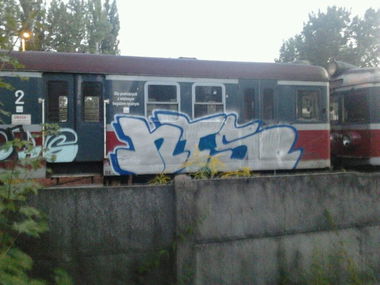 Graffiti Train - Photo by alcer