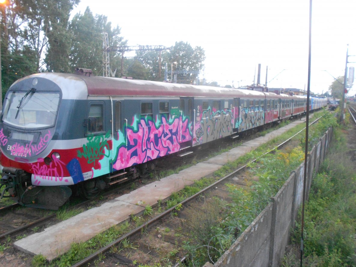 Graffiti Train - Photo by alcer