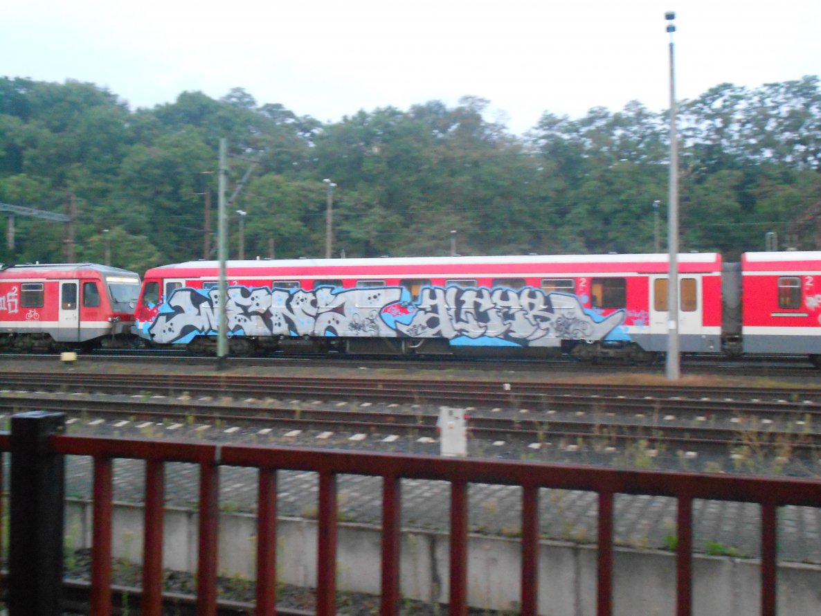 Graffiti Train - Photo by alcer