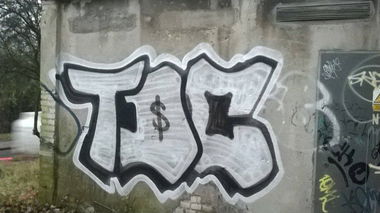 Graffiti Bombing - Photo by alcer