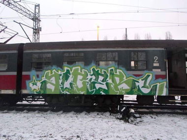 Graffiti Wall - Photo by alcer