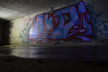 Graffiti Wall in Salzburg - Photo by aldy - aldi, salzburg, tunnel (2015)