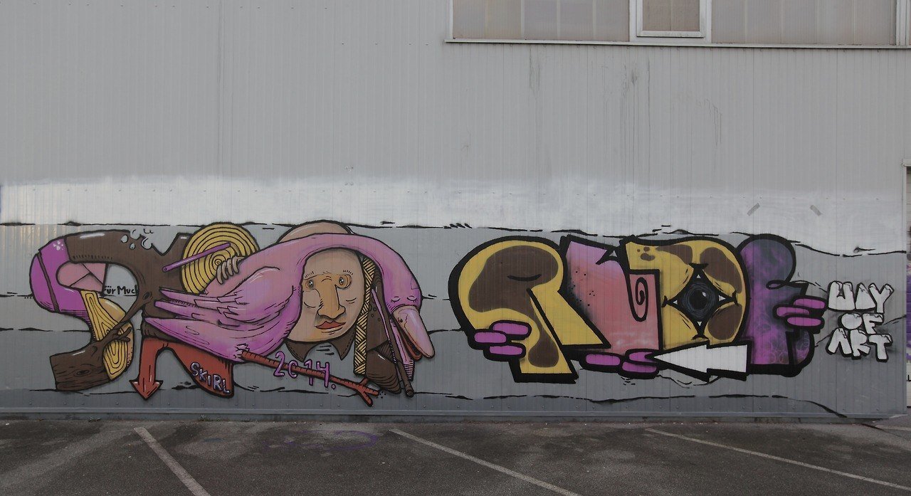 Graffiti Wall in salzburg - Photo by aldy - aldi, skirl, salzburg (2014)