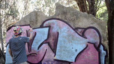 Graffiti Video - Photo by aldy - aldi, croatiasalzburg, austria