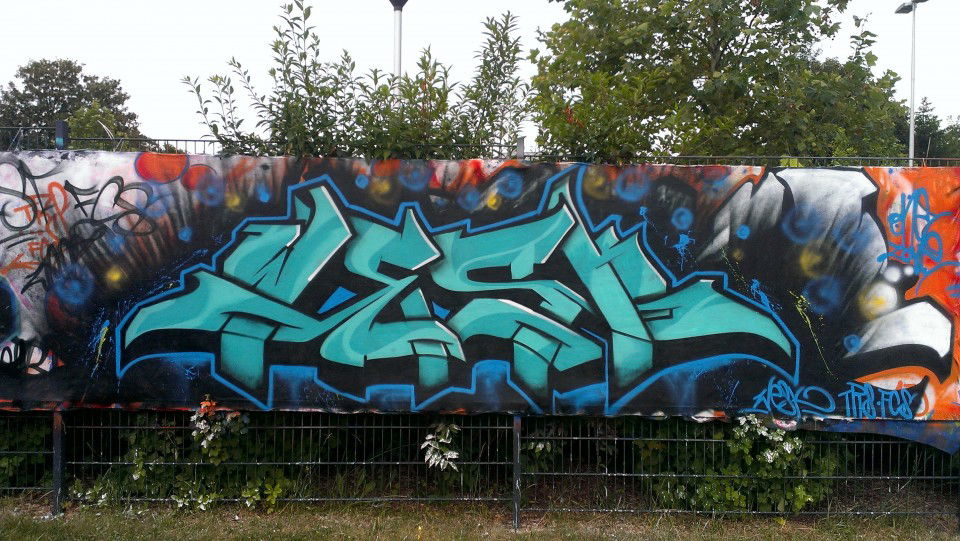 Graffiti Wall - Photo by alligatorhater