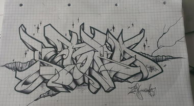 Graffiti Sketch - Photo by alligatorhater - storm, trs, fcs (2013)