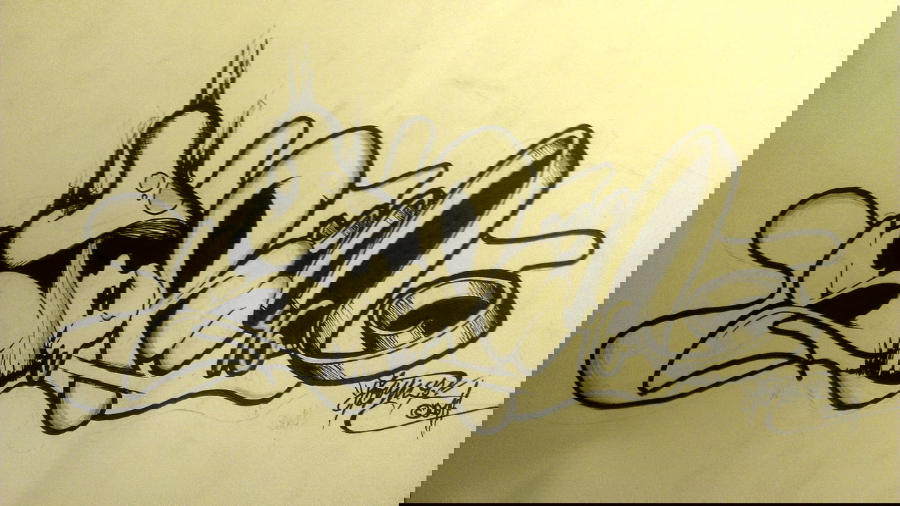 Graffiti Sketch - Photo by alligatorhater - storm, 46, trs (2014)