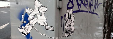 Graffiti Street Art - Photo by alligatorhater - storm, trs, fcs (2013)