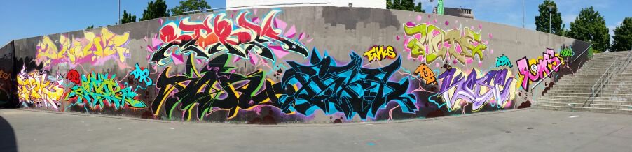 Graffiti Wall - Photo by alligatorhater - trs, storm, blunt (2014)