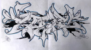 Graffiti Sketch - Photo by alligatorhater - storm, 46, trs (2014)