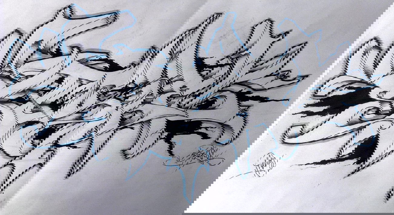 Graffiti Sketch - Photo by alligatorhater - storm, 46, trs (2014)